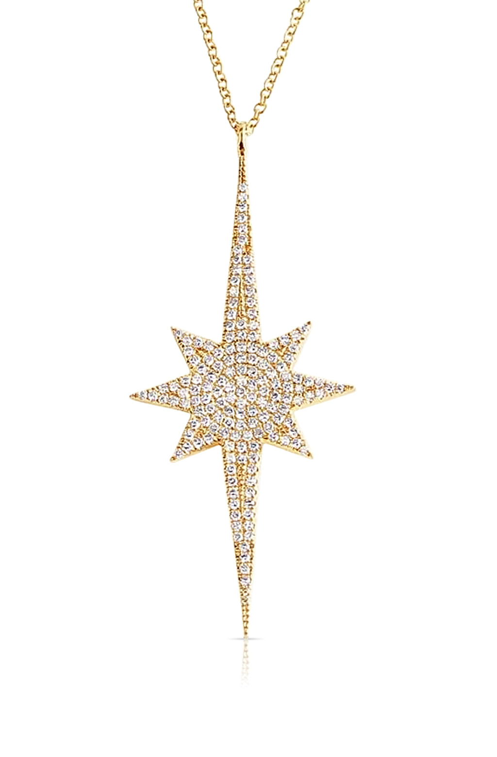 Diamond north star shops necklace