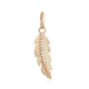 14K Gold and Diamond Feather Charm
Feather Charm in 14K Gold with Diamonds
14K Gold Feather Pendant with Diamond Detailing
Diamond Feather Charm in 14K Gold
14K Gold Feather Pendant with Diamond Accents
Feather charm
Diamond charm
Gold charm
Fine jewelry
Designer pendant
Luxury jewelry
Statement charm
Gold pendant
Diamond pendant