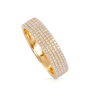 DIAMOND CIGAR ETERNITY BAND RING