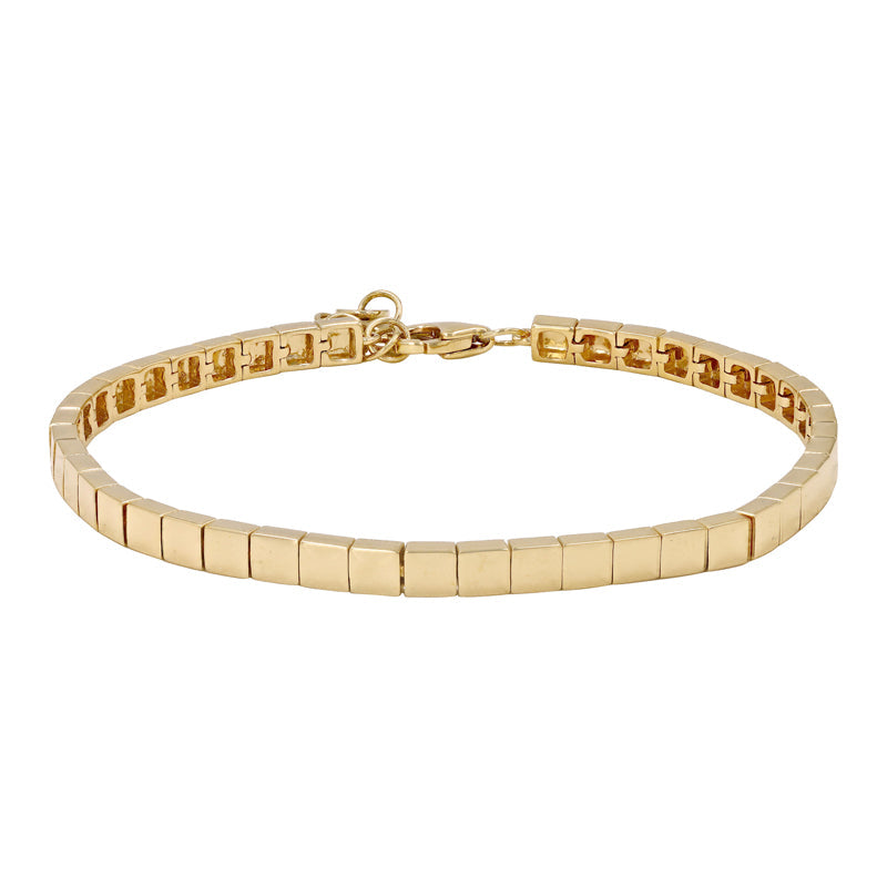 LEAH SQUARE LINK BRACELET