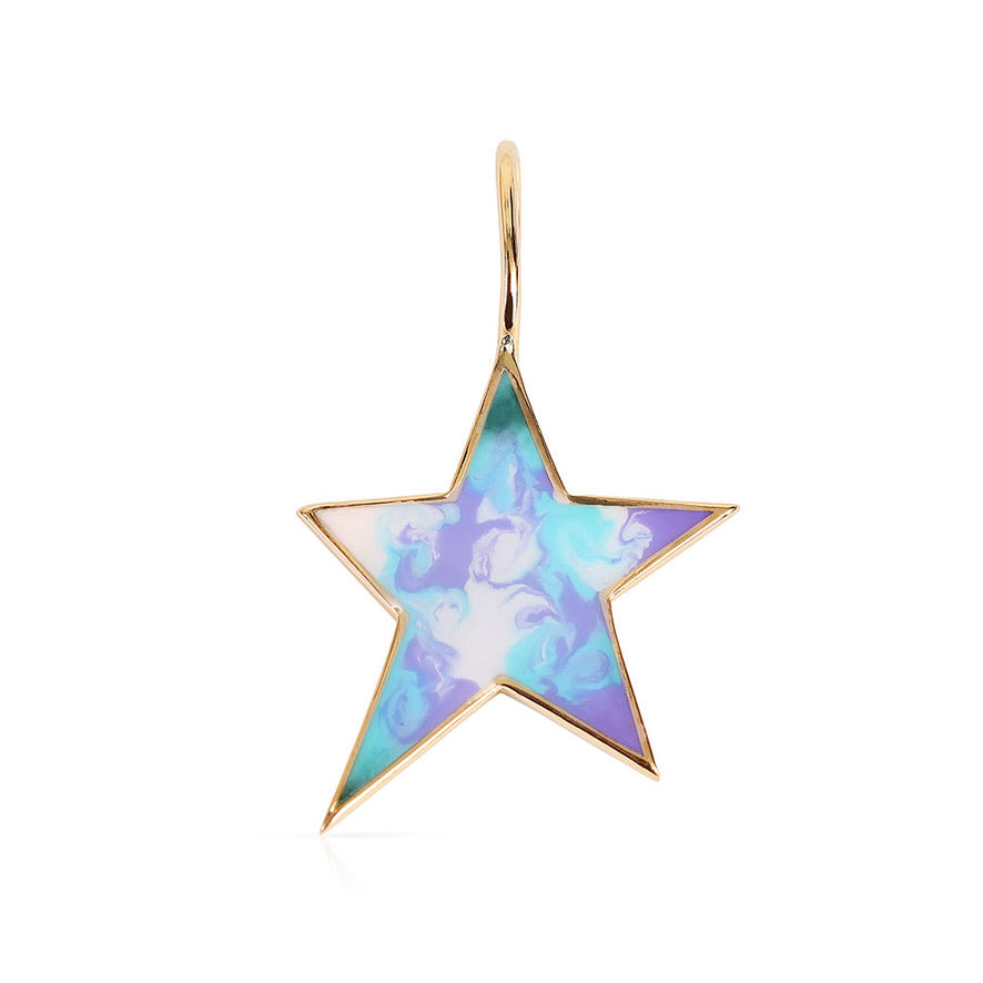 14K GOLD TIE DYE ENAMEL STAR PENDANT BLUE/PURPLE
Tie Dye Enamel Star Charm
Enamel Star Charm with Tie Dye Design
Tie Dye Star Pendant
Colorful Tie Dye Enamel Star Charm
Enamel Star Pendant in Tie Dye Pattern
Star charm
Enamel charm
Tie dye charm
Colorful pendant
Fine jewelry
Designer pendant
Luxury jewelry
Statement charm
Star pendant
